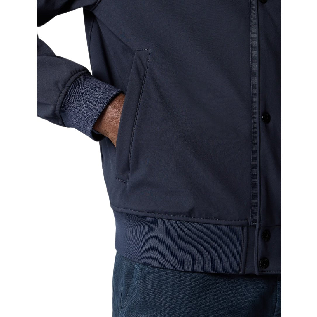 Stone Island Soft Shell - R E.Dye® Polyester Jacket - V0020 Navy Blue - Escape Menswear