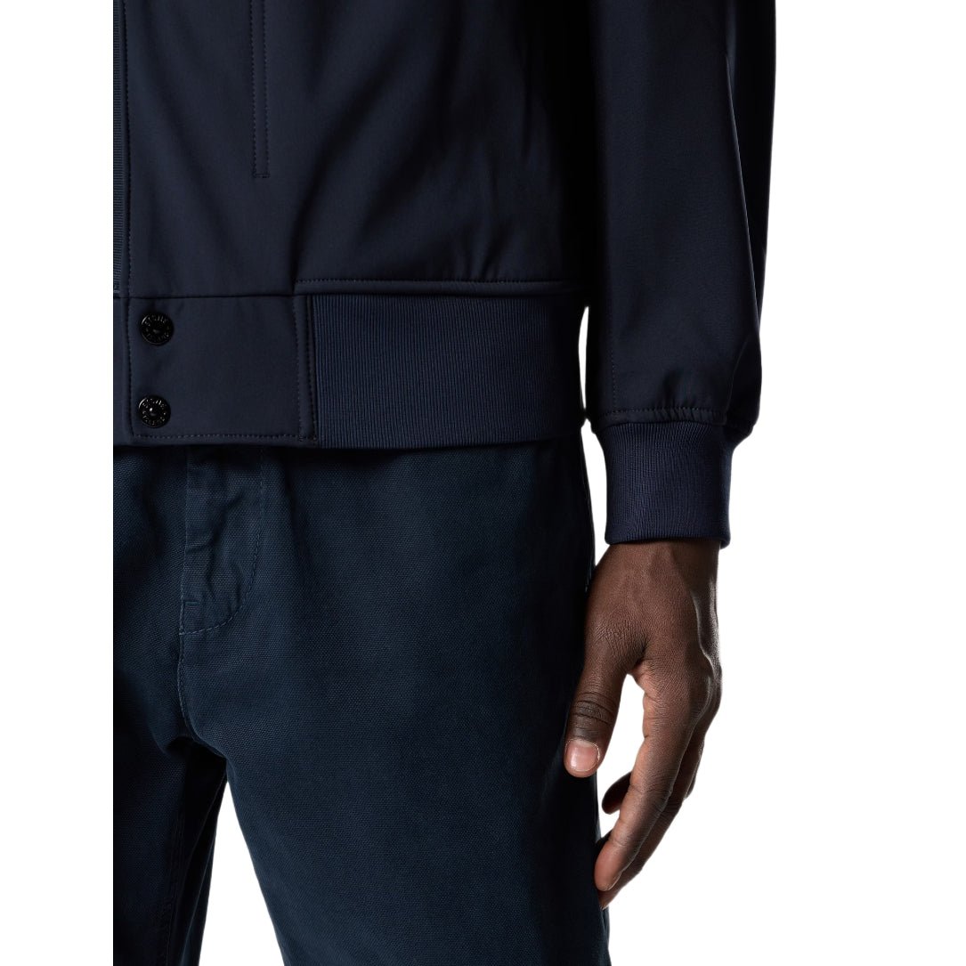 Stone Island Soft Shell - R E.Dye® Polyester Jacket - V0020 Navy Blue - Escape Menswear
