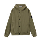 Stone Island Soft Shell - R E.Dye® Polyester Jacket - V005G Military Green - Escape Menswear