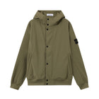Stone Island Soft Shell - R E.Dye® Polyester Jacket - V005G Military Green - Escape Menswear