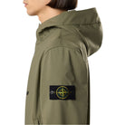 Stone Island Soft Shell - R E.Dye® Polyester Jacket - V005G Military Green - Escape Menswear