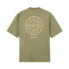 Stone Island Stone Print T-Shirt - 05G Military Green - Escape Menswear
