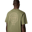 Stone Island Stone Print T-Shirt - 05G Military Green - Escape Menswear