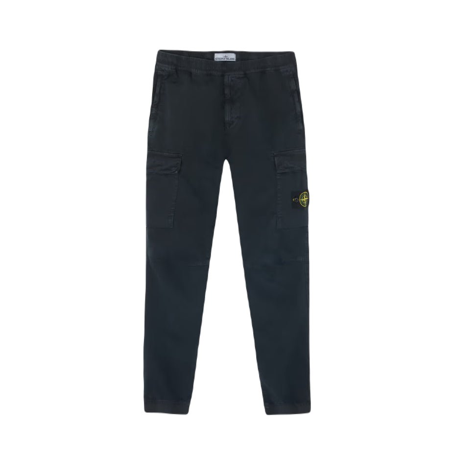 Stone Island Stretch Broken Twill Cargo - Navy - Escape Menswear