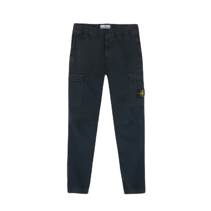 Stone Island Stretch Broken Twill Cargo - Navy - Escape Menswear