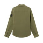 Stone Island Stretch Cotton Overshirt - V005G Military Green - Escape Menswear