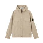 Stone Island Stretch Cotton Twill Jacket - 09A Desert - Escape Menswear