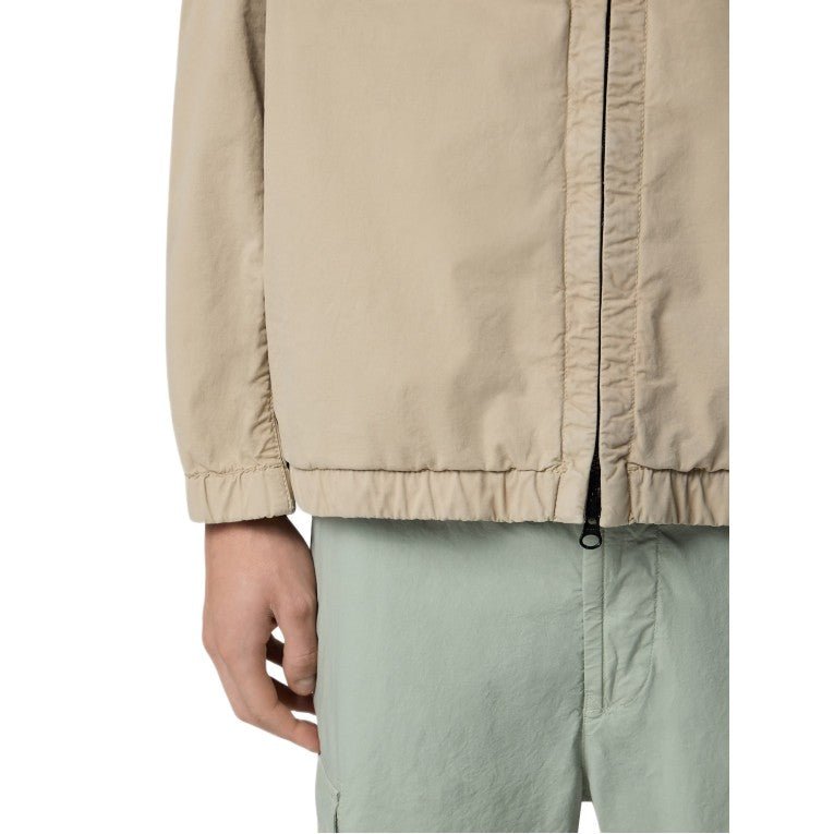 Stone Island Stretch Cotton Twill Jacket - 09A Desert - Escape Menswear