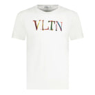 Valentino VLTN Print T-Shirt - 34U Wht Multi - Escape Menswear