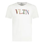 Valentino VLTN Print T-Shirt - 34U Wht Multi - Escape Menswear