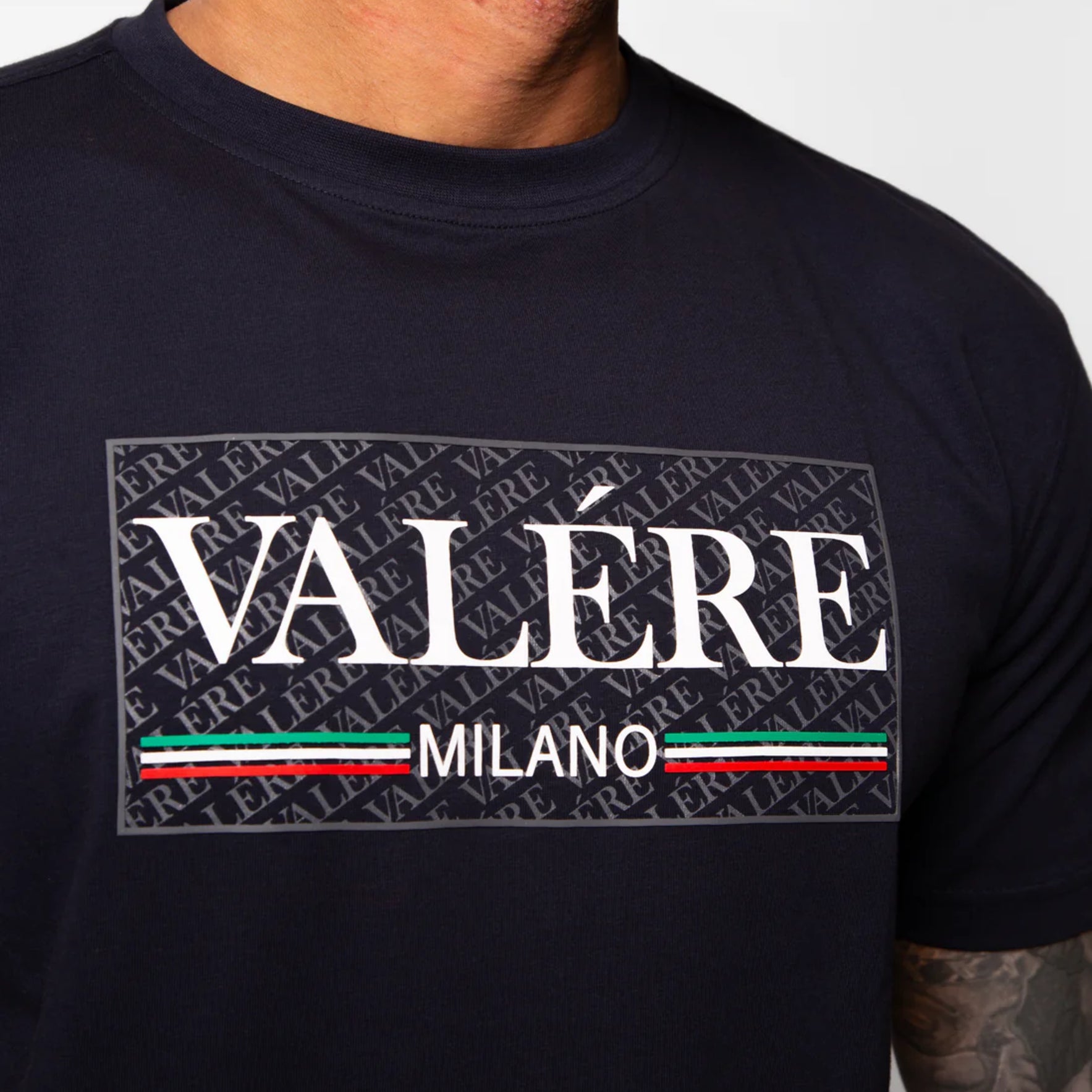 Valere Aristide T-Shirt - Navy - Escape Menswear