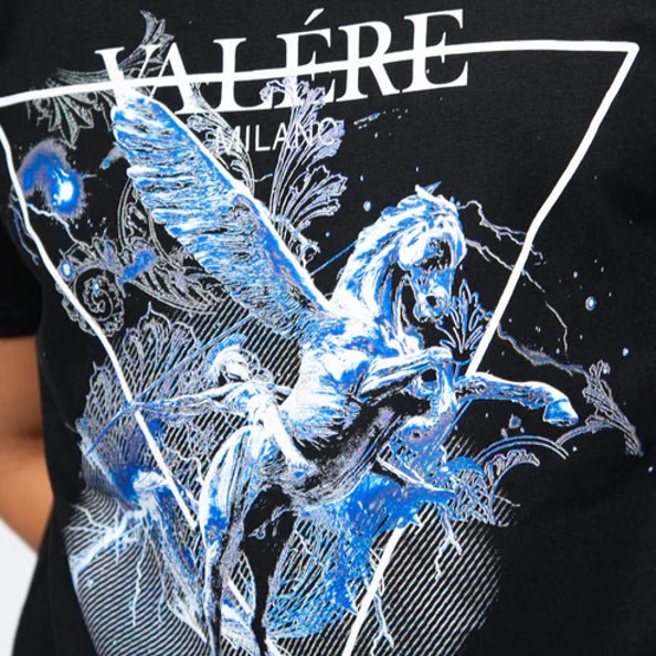 Valere Attilo T-Shirt - Black - Escape Menswear