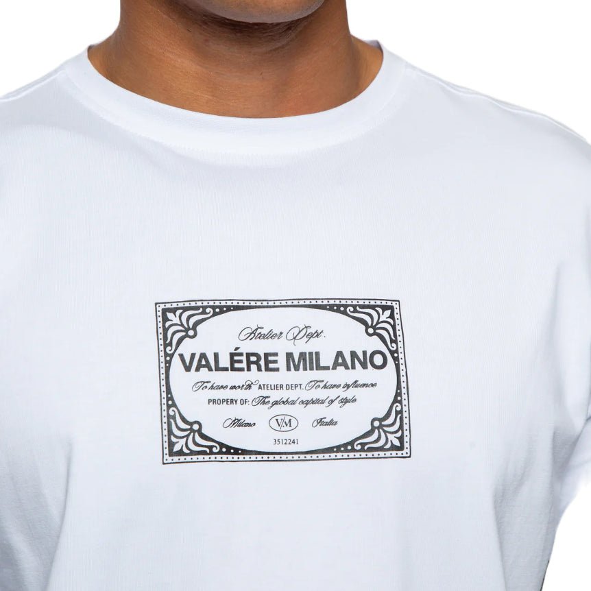 Valere Calabria T-Shirt - White - Escape Menswear