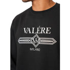 Valere Cavasso Sweatshirt - Black - Escape Menswear