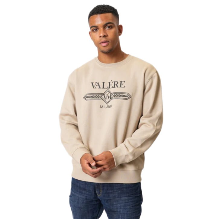 Valere Cavasso Sweatshirt - Stone - Escape Menswear