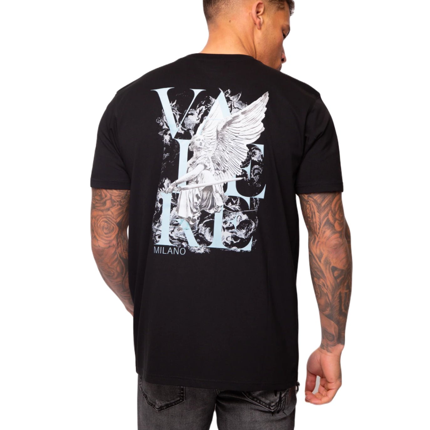 Valere Ciro T-Shirt - Black - Escape Menswear