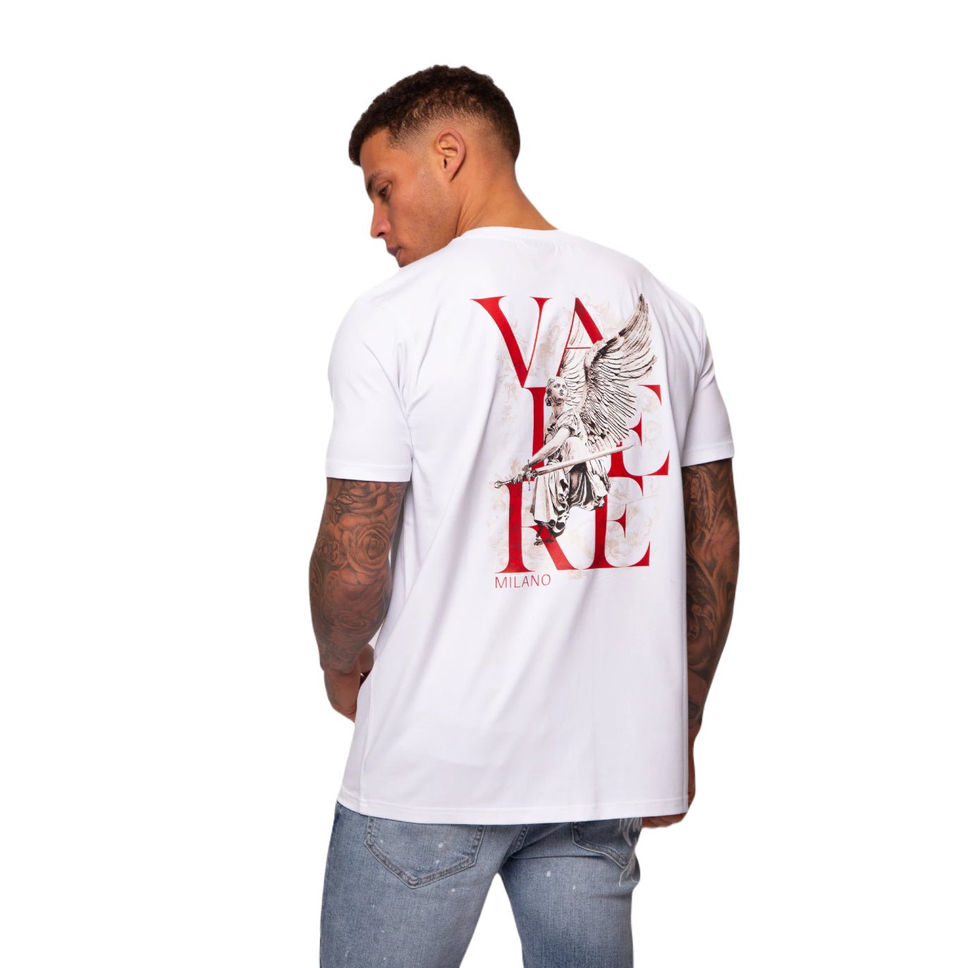 Valere Ciro T-Shirt - White - Escape Menswear