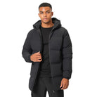 Valere Clean 1/4 Length Jacket - Black - Escape Menswear