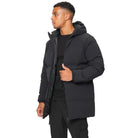 Valere Clean 1/4 Length Jacket - Black - Escape Menswear