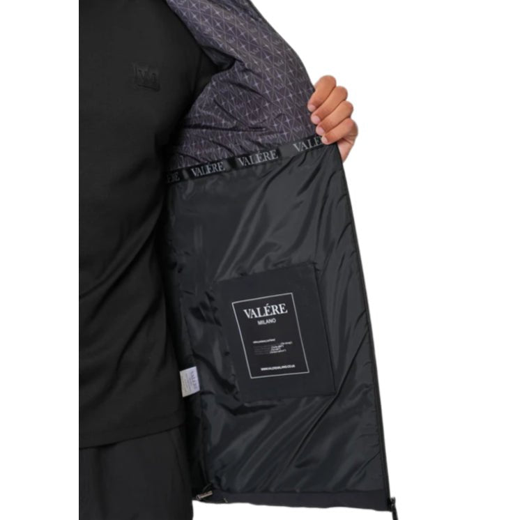 Valere Clean 1/4 Length Jacket - Black - Escape Menswear