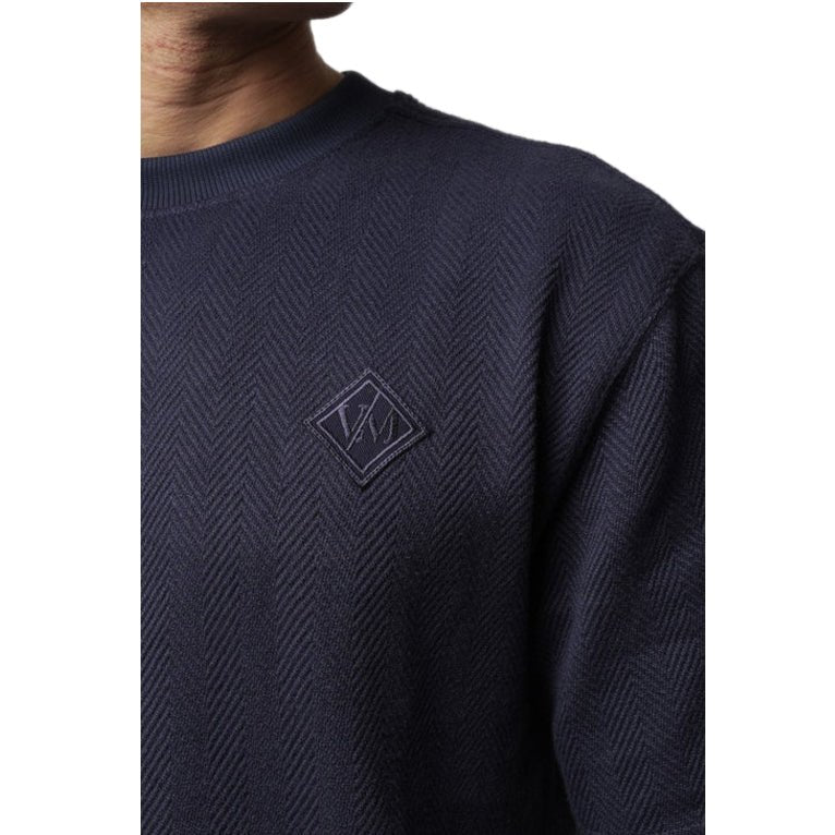 Valere Conza T-Shirt - Navy - Escape Menswear