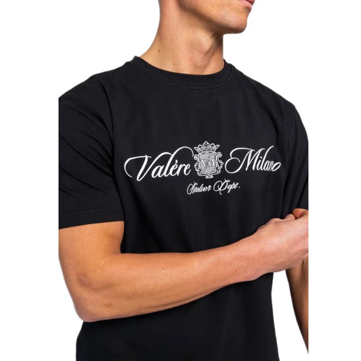 Valere Devaro T-Shirt - Black - Escape Menswear