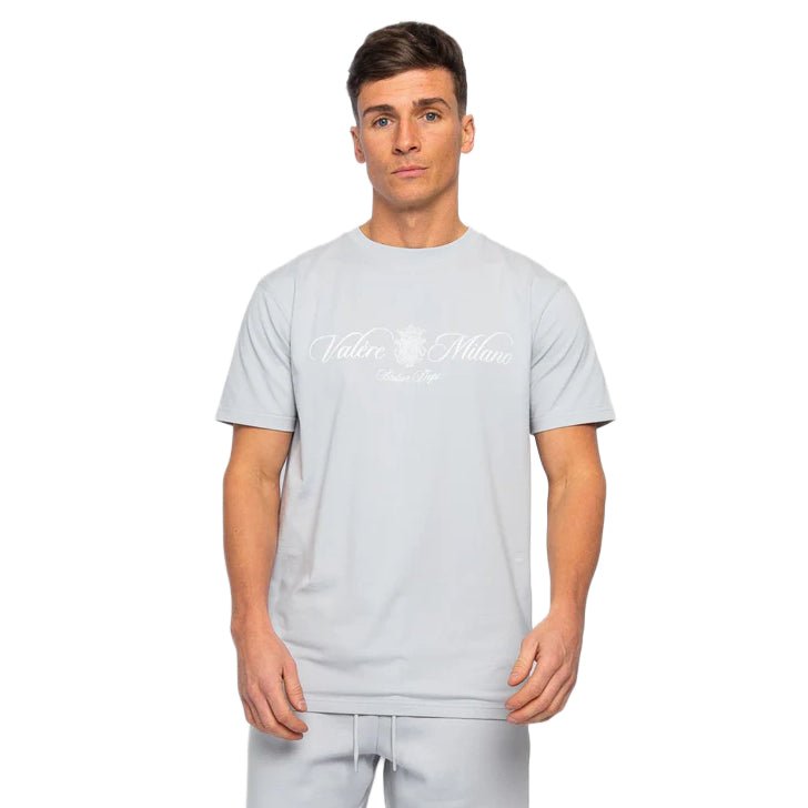 Valere Devaro T-Shirt - Grey - Escape Menswear