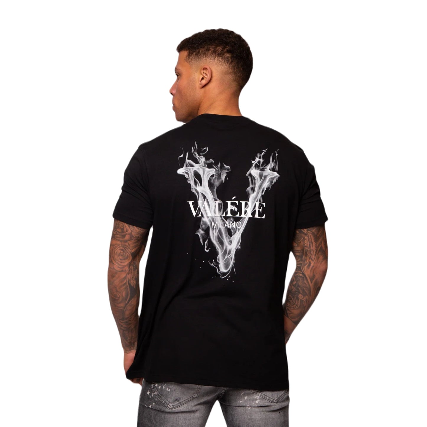 Valere Elio T-Shirt - Black - Escape Menswear