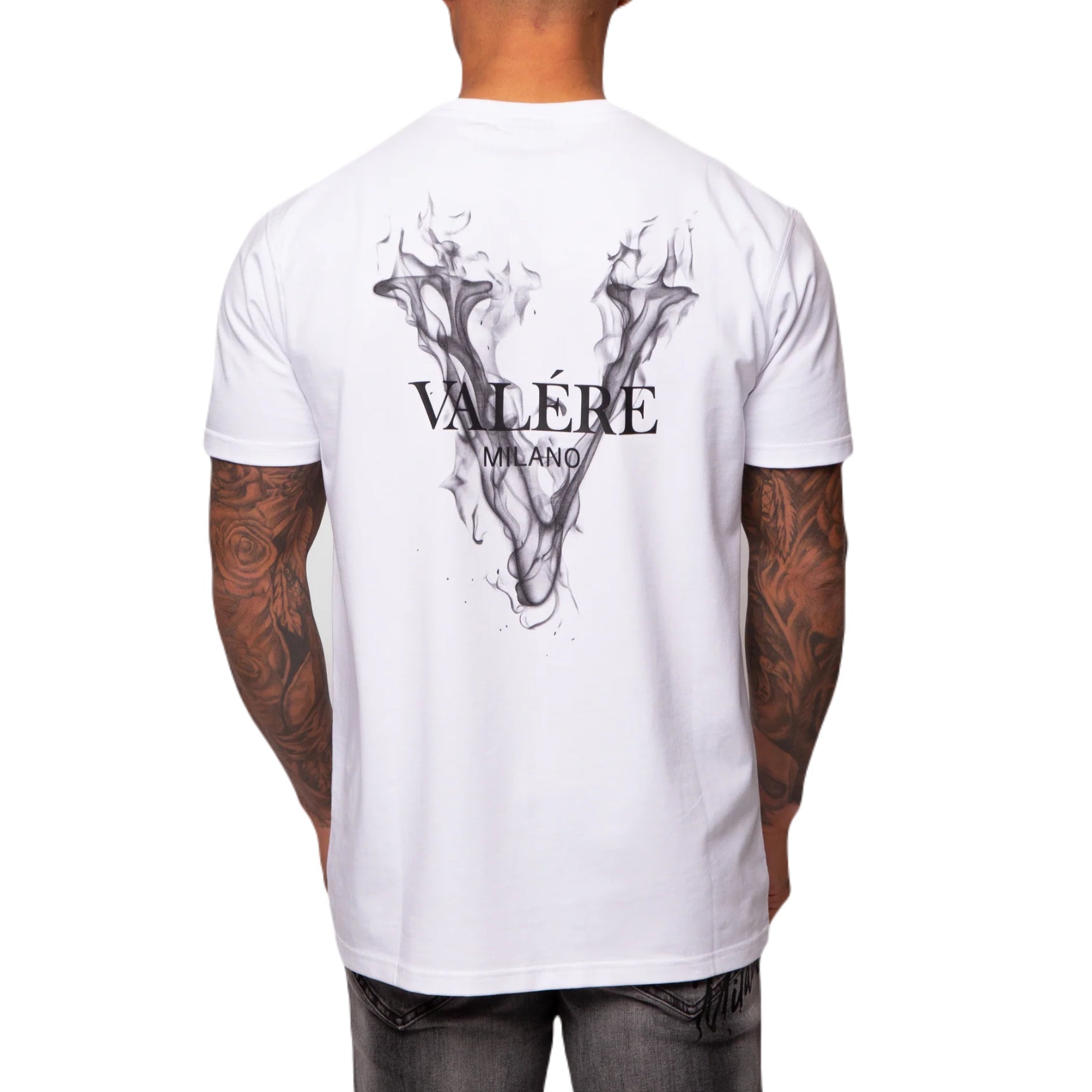 Valere Elio T-Shirt - White - Escape Menswear