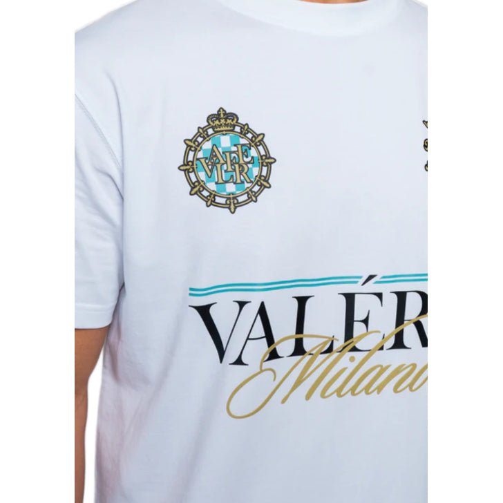 Valere Fenera T-Shirt - White - Escape Menswear