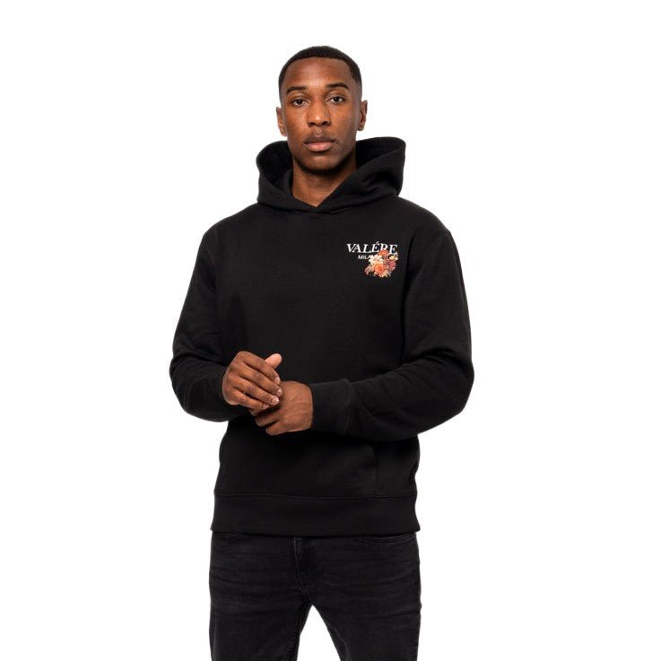 Valere Gorzano Hoodie - Black - Escape Menswear