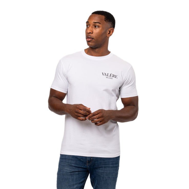 Valere Greco T-Shirt - White - Escape Menswear