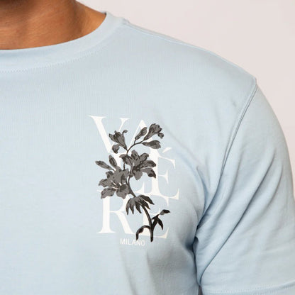 Valere Locanda T-Shirt - Sky Blue - Escape Menswear