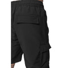 Valere Luxe Cargo Short - Black - Escape Menswear
