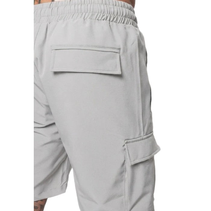 Valere Luxe Cargo Short - Grey - Escape Menswear