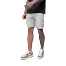 Valere Luxe Cargo Short - Grey - Escape Menswear
