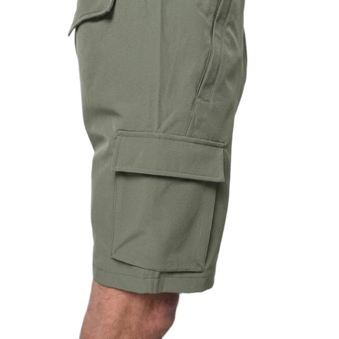 Valere Luxe Cargo Short - Khaki - Escape Menswear