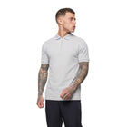 Valere Luxe Mercerised Pique Polo-Shirt - Grey - Escape Menswear