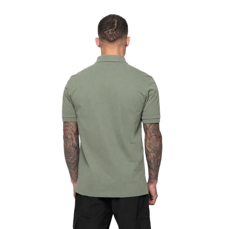 Valere Luxe Mercerised Pique Polo-Shirt - Khaki - Escape Menswear