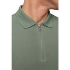 Valere Luxe Mercerised Pique Polo-Shirt - Khaki - Escape Menswear