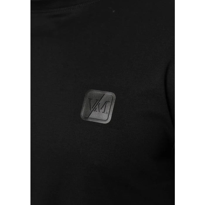 Valere Luxe Mercerised T-Shirt - Black - Escape Menswear