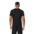 Valere Luxe Mercerised T-Shirt - Black - Escape Menswear