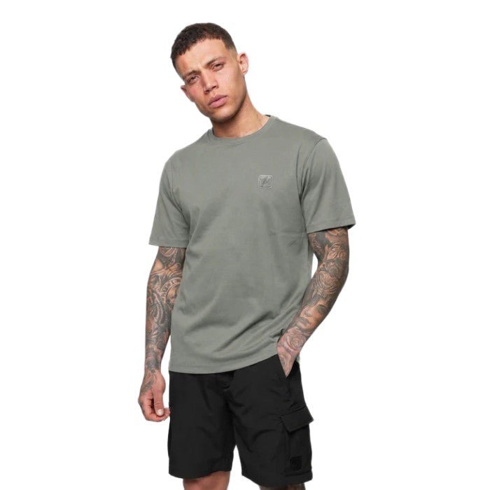 Valere Luxe Mercerised T-Shirt - Khaki - Escape Menswear