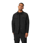 Valere Luxe Overshirt - Black - Escape Menswear