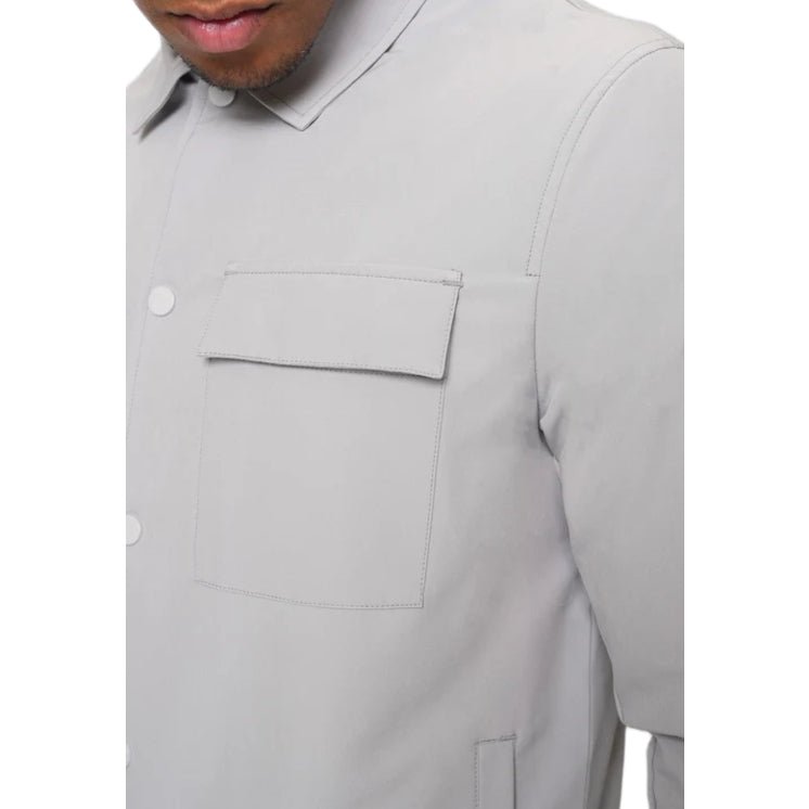 Valere Luxe Overshirt - Grey - Escape Menswear