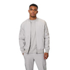 Valere Luxe Premium Bomber Jacket - Grey - Escape Menswear