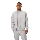 Valere Luxe Premium Bomber Jacket - Grey - Escape Menswear