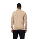 Valere Luxe Premium Long Sleeve Knit Polo - Stone - Escape Menswear