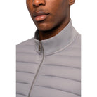 Valere Luxe Premium Quilted Hybrid Jacket - Grey - Escape Menswear