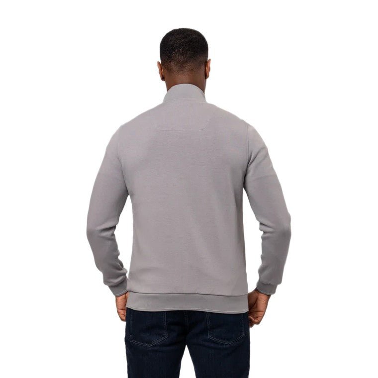 Valere Luxe Premium Quilted Hybrid Jacket - Grey - Escape Menswear